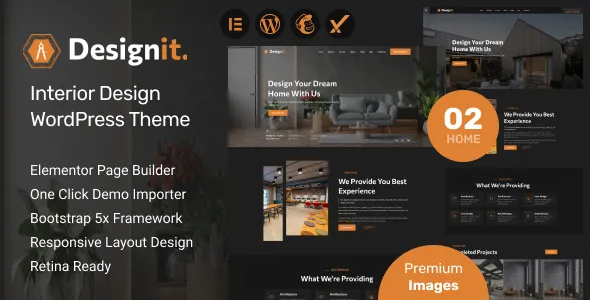 Designit – Interior Design HTML Theme