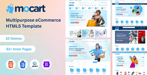 Mocart - Multipurpose eCommerce HTML5 Template