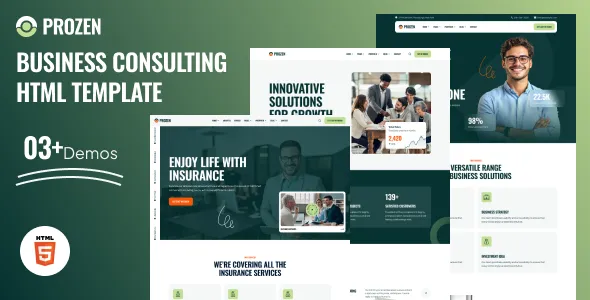 Prozen- Business Consulting Html Template